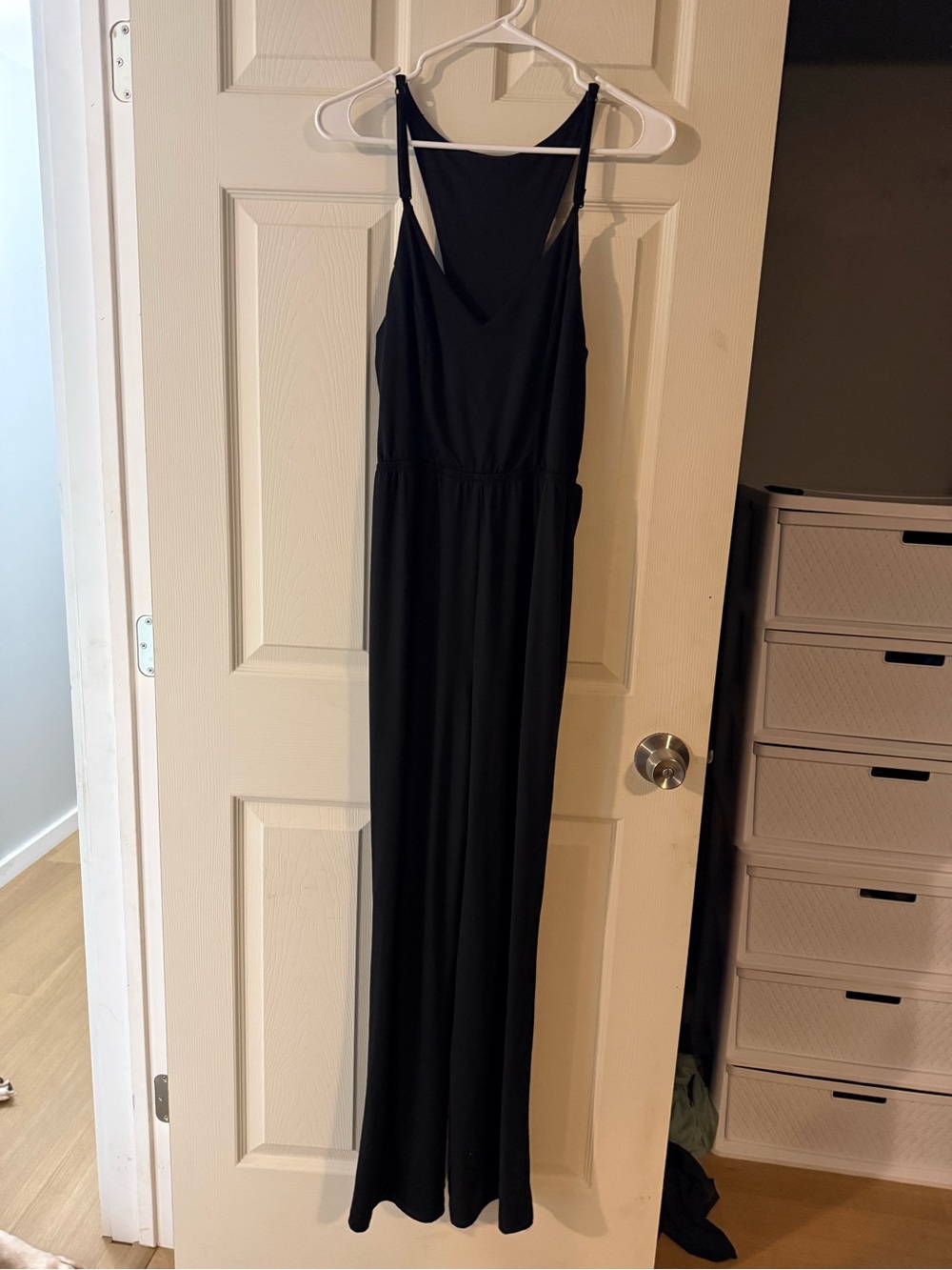 Black Sleeveless Jumpsuit